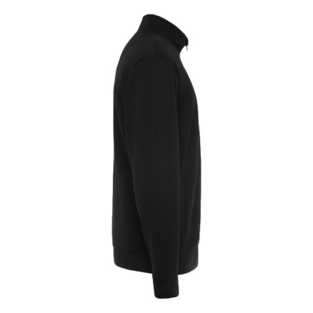 Roly 6439 ULAN Felpa Uomo Con Zip Nero