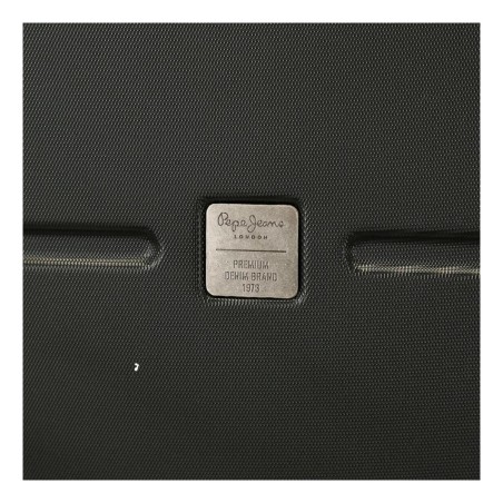 Pepe Jeans 7689121 Trolley Cabina 55X40X20 cm 4 Ruote Rigido Nero
