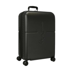 Pepe Jeans 7689521 SET 2 PZ Trolley  50-70 cm 4 Ruote Rigido Nero 2