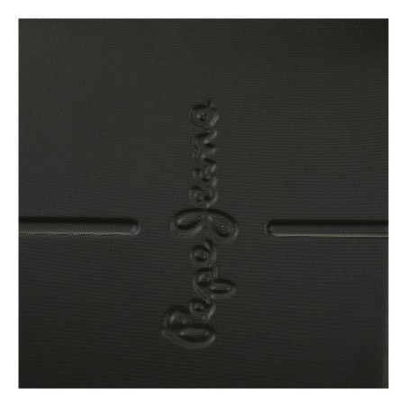 Pepe Jeans 7689521 SET 2 PZ Trolley  50-70 cm 4 Ruote Rigido Nero