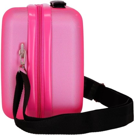 Roll Road CAMBOYA 506392E Beauty Case Adattabile Trolley Fuxia 