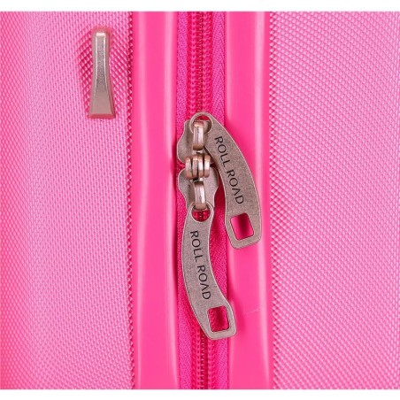 Roll Road CAMBOYA 506392E Beauty Case Adattabile Trolley Fuxia 