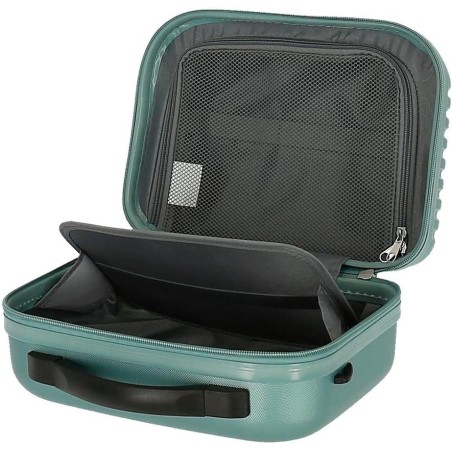 Roll Road INDIA 5083925 Beauty Case Adattabile Trolley Blu Turchese 