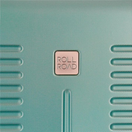 Roll Road INDIA 5083925 Beauty Case Adattabile Trolley Blu Turchese 