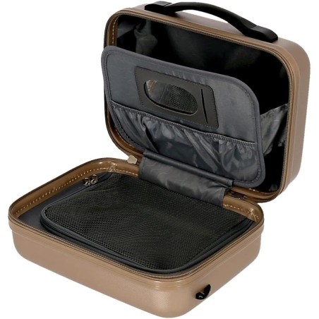 Roll Road 5063922 CAMBOYA Beauty Case Adattabile Trolley Champagne 