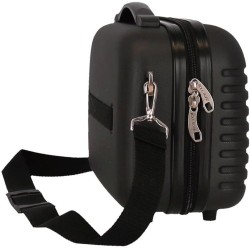 Roll Road INDIA 5083921 Beauty Case Adattabile Trolley Nero  2