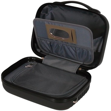 Roll Road INDIA 5083921 Beauty Case Adattabile Trolley Nero 