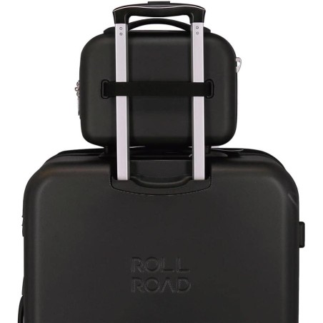 Roll Road INDIA 5083921 Beauty Case Adattabile Trolley Nero 