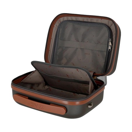 El Potro OCURI 5123921 Beauty Case Adattabile Trolley Antracite