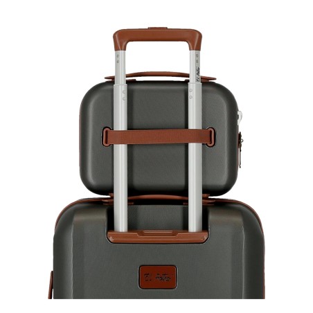 El Potro OCURI 5123921 Beauty Case Adattabile Trolley Antracite