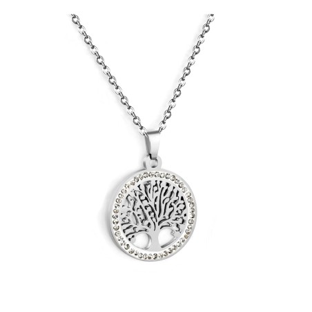 GC Jewels Collana Albero della Vita Oro e Argento