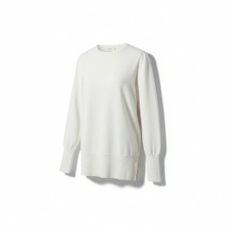 BLASH BS9700008 Maglia Over Donna Viscosa Mano Calda Latte