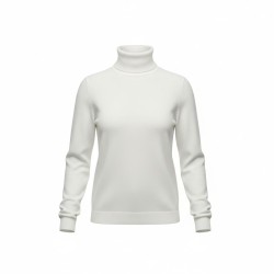 BLASH BS9700003 Lupetto Donna Viscosa Mano Calda Latte