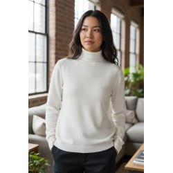 BLASH BS9700003 Lupetto Donna Viscosa Mano Calda Latte 2