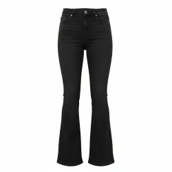 BLASH BS975008 Jeans Donna a Zampa Bull Flare 5 Tasche Nero
