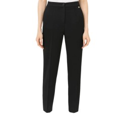BLASH BS9750102 Pantalone Donna Chino Punto Milano Nero