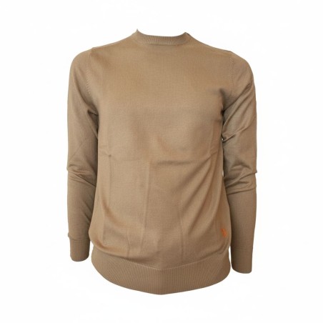Urban Ring UR9100001 Maglioncino Uomo Girocollo Viscosa Cammello