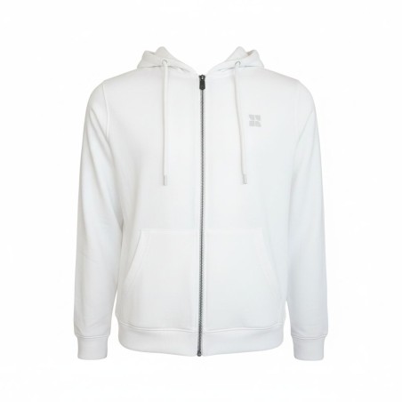 Urban Ring UR9120001 Felpa Uomo Con Cappuccio Felpata Con Zip Latte