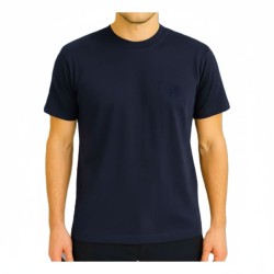 Urban Ring  UR9110001 T-Shirt Uomo Manica Corta Cotone Logo Ricamato Blu