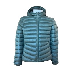 Urban Ring UR 9140001 Piumino Uomo con Cappuccio 100g Verde Bosco