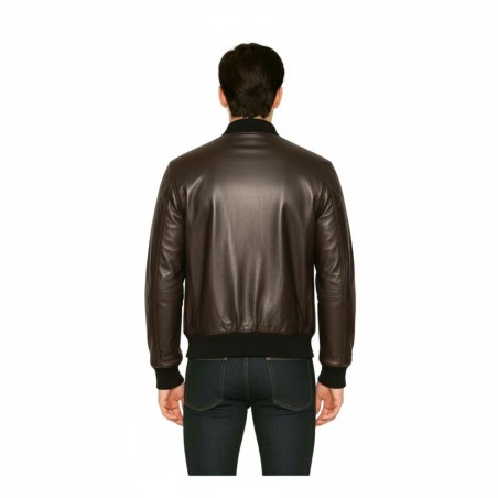Urban Ring UR9140010  Giubbotto Bomber Uomo Con Colletto e Polsini a Costine Moro