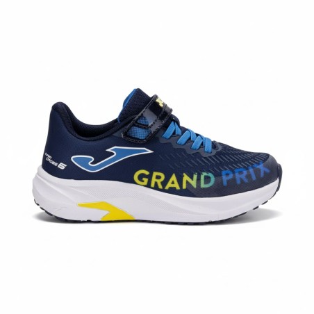 JOMA GRAN PRIX Sneakers Bambino Con Strappo e Lacci Elastici Blu 