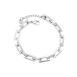 GC Jewels Bracciale a Catena con finitura Argento