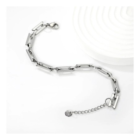 GC Jewels Bracciale a Catena con finitura Argento