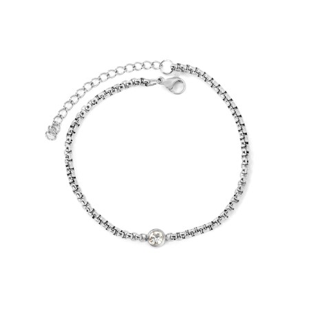 GC Jewels Bracciale con Zircone Acciaio