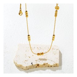 GC Jewels Collana con Blocchetti Oro 2