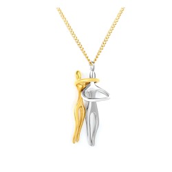 GC Jewels Collana con Ciondolo Coppia 