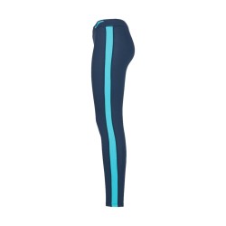 JOMA 901127.342 Leggings Donna Ascona Dark Navy/ Turchese  2