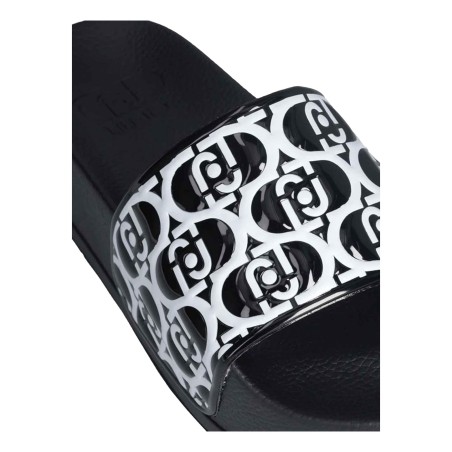 LIU JO MYKONOS 01 Ciabatta Donna a Fascia Platform Black