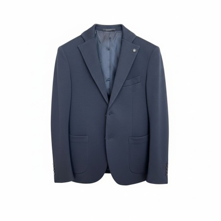 GC LUXURY FIRENZE Giacca Mono Petto Con Tasconi Uomo Blu