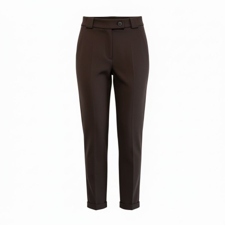EMANUELA COSTA 35790-26 Pantalone Donna Marrone