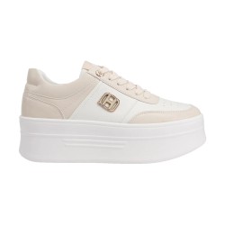 QUEEN HELENA  X34 8 Sneaker Donna Platform  Beige
