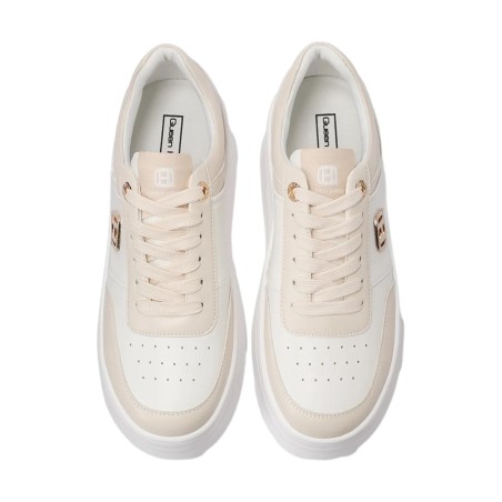 QUEEN HELENA  X34 8 Sneaker Donna Platform  Beige