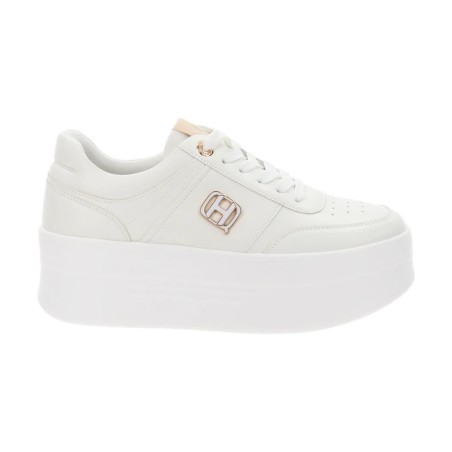 QUEEN HELENA  X34 8 Sneaker Donna Platform White