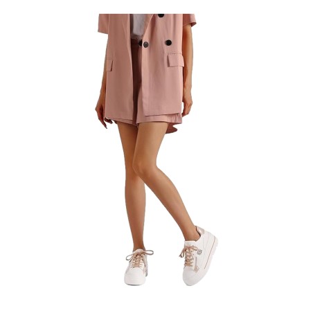 QUEEN HELENA  X34 16 Sneaker Donna Platform White Pink