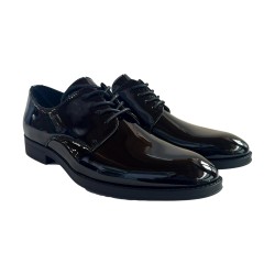 QH7 GU1809LNERO Scarpe Eleganti Uomo Stringate Vernice Nero 2