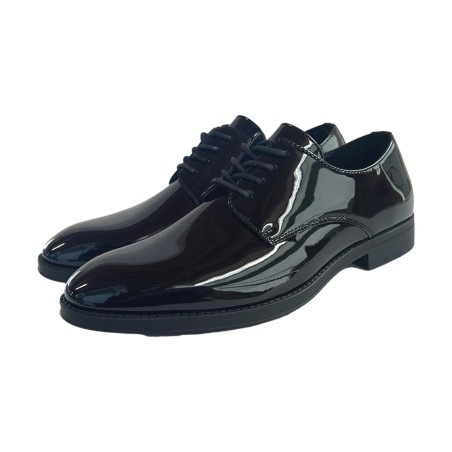 QH7 GU1809LNERO Scarpe Eleganti Uomo Stringate Vernice Nero