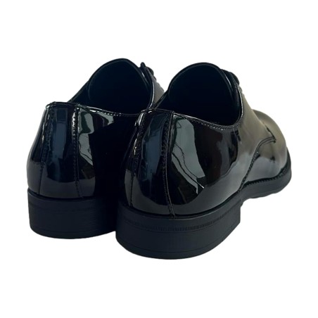 QH7 GU1809LNERO Scarpe Eleganti Uomo Stringate Vernice Nero