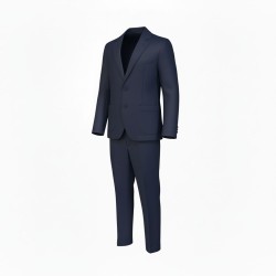 GC LUXURY TALENTO Abito Uomo Giacca Mono petto e Pantalone Blu