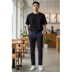 GC LUXURY TROPEA Pantalone Uomo Casual Blu 2