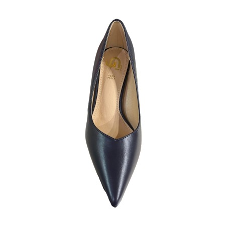 Gold & Gold GD355 Decollete Donna Tacco Medio Blu