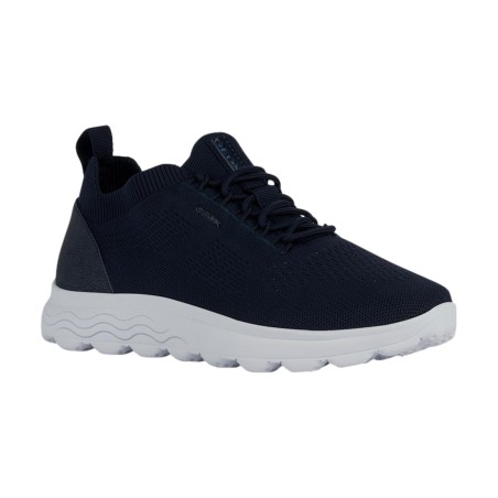 Geox U SPHERICA U15BYA  Sneakers Uomo Stringate Blu
