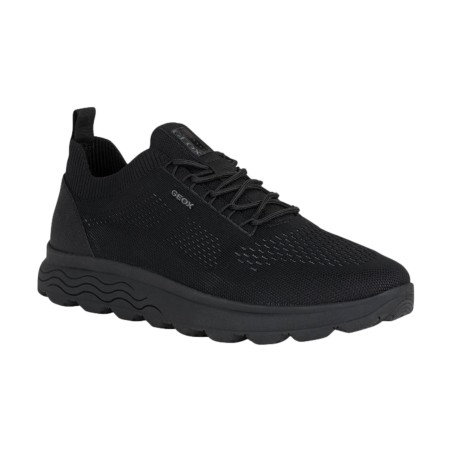 Geox U SPHERICA U15BYA  Sneakers Uomo Stringate Nero