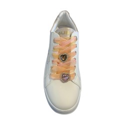 Paciotti 4US 4BX160 Sneakers Donna Platform Stringate con Accessori White/Gold 2