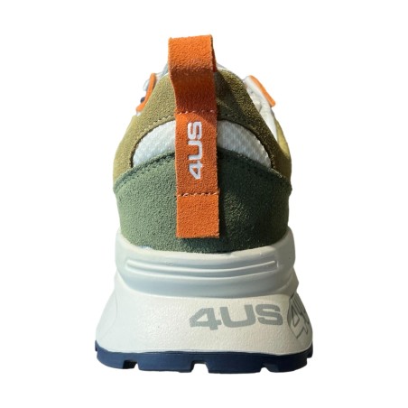 Paciotti 4US-13 Sneakers Uomo Strinagate Green