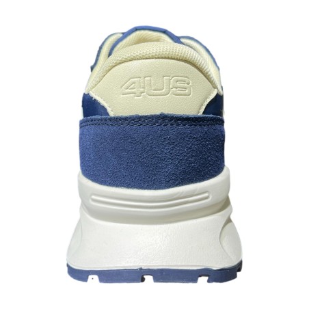 Paciotti 4US-4-A  Sneakers Uomo Stringate Blu/White